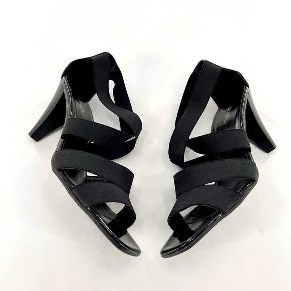 VANELi  black open toe Strappy Rubber heel sandals size 11 M - Picture 3 of 12